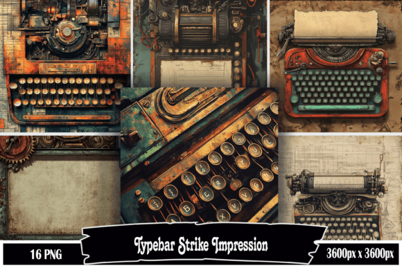 Download Typebar Strike Impression - Impression Collection