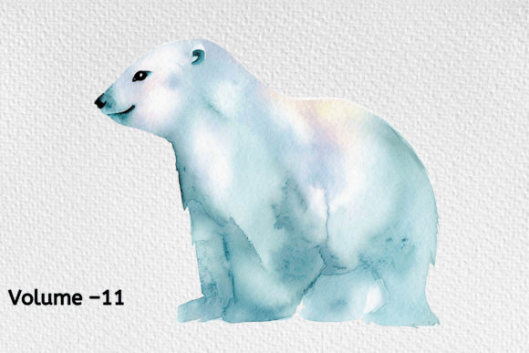 Download Watercolor Arctic Animal Clipart - Premium Bundle