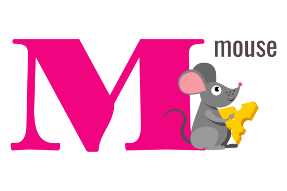 Download M Letter Card. English Vocabulary with F - English vocabulary Collection