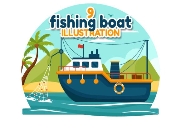 Download 9 Fishing Boat Illustration - Fishing boat Collection